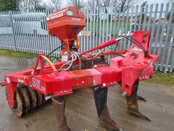 Chris Atkin & Son Ltd - He-Va Subsoiler With Opico Seeder